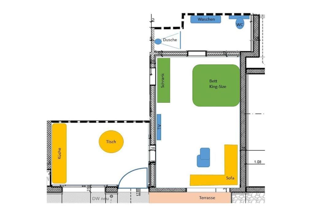 Kleine Auszeit - 2-Zimmer Ferienwohnung Spiez Extérieur photo