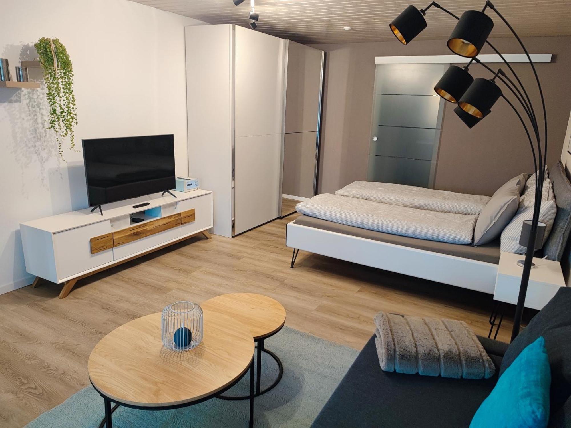 Kleine Auszeit - 2-Zimmer Ferienwohnung Spiez Extérieur photo